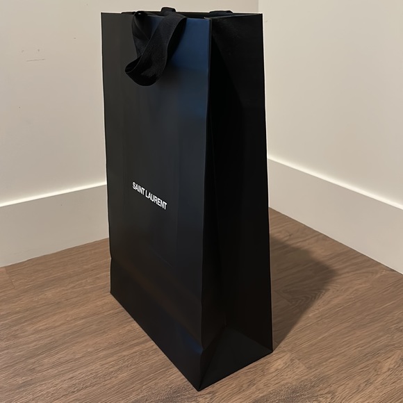 Saint Laurent empty shopping bag - Picture 2 of 6